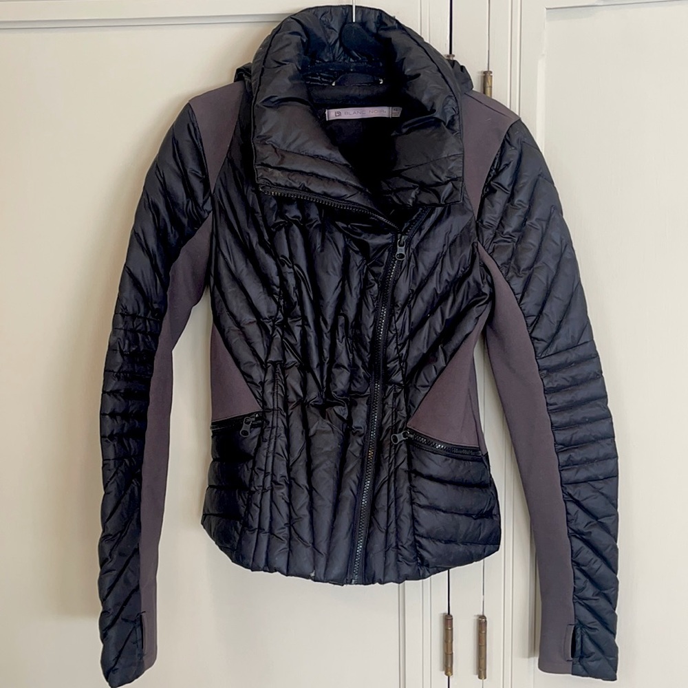 Bland Noir black puffy jacket